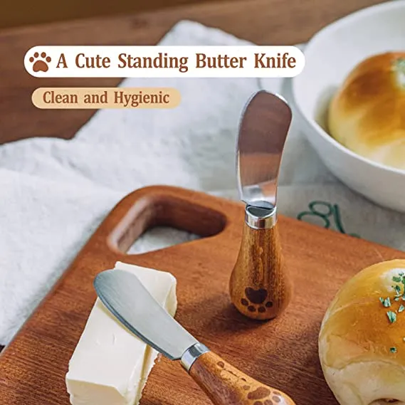 New Cute Standing Butter Knife